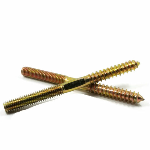 Socket Cap Screws M6 M8 M10 Set With Hanger Bolts For Wood To Metal Dowels Double Ended Furniture Fixings Self Tapping