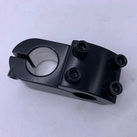 Ultralight Aluminum 28.6mm Stem For 1 1/8 Inch Road And BMX Bikes, 22.2mm Handlebar Clamp, Short Stem Replacement in black