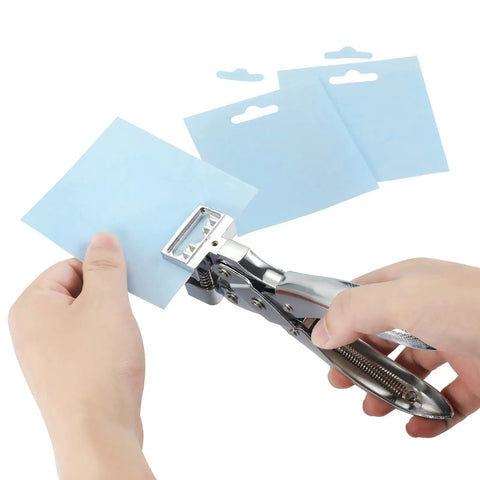 Butterfly Hole Punch Tool For DIY Projects Dope Handy Handheld Steel T Slot Punch Cutter for cardboard use