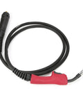 180A MIG Welding Torch Gun 15AK with ergonomic rubber handle, heat-resistant cable, air-cooled design, Euro connector