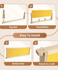 Assembly steps for 10 Frame Medium Bee Super Box With Beeswax Coating For Langstroth Hives, highlighting wood parts and wax foundation.