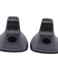 Pair of Sun Visor Clip Replacement For Chrysler 200 And Dodge Avenger 2011 2012 2013 2014 Black Durable Interior Accessory No Fuss Easy Install