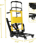 Heavy Duty Electric Stair Climber Hand Truck That Crushes 441 Lbs Loads With Ease, features adjustable tracks and foldable design.