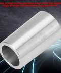 Drill chuck conversion sleeve, angled view, stainless steel, B12–B16, for industrial machinery and power tools