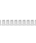 200 Pc M6 Aluminum Rivet Nuts Pack Zinc Plated Hex Body Fasteners displayed in a row for DIY builds.