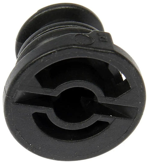 Plastic Oil Drain Plug Direct Replacement For Audi, Seat, And Volkswagen Models, top view showing durable seal design