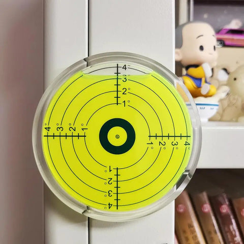 3.15 Inch Magnetic Bullseye Bubble Level Featuring Rock Solid Rear Magnet For RV And Heavy Machinery Workshop Must Have Tool Delivers Dead On Accuracy In Seconds Effortless Reading And Built Tough For Daily Grind