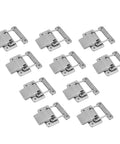 Stainless Steel Hasp Latch With Spring Loaded Toggle Lock for boxes cabinets storage cases replacement hardware metal case latch