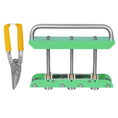 Portable Sheet Metal Bender Machine For 0 To 90 Degree Bends Heavy Duty Rolling Bender For Steel Aluminum Copper with tools