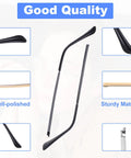 Universal Glasses Repair Kit With Screws And Two Pairs Of Replacement Arms For Broken Specs featuring durable TR90 material and well-polished design.