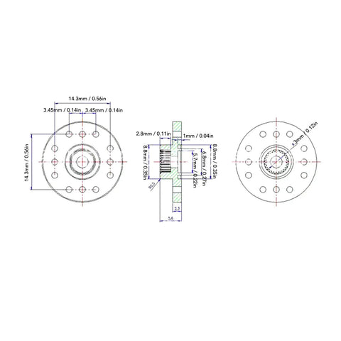 Next Gen Heavy Duty Digital Servo Motor Delivering 20Kg Of Crushing Load Capacity With Rock Solid Precision Engineering and smooth rotation dimensions.