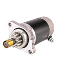 Starter Motor For Yamaha Outboard Marine Engines 25HP To 50HP - Direct OEM Replacement, silver casing, gear detail