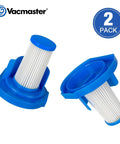 2 Premium Washable Filter Replacement For Stick Vac VSJ01 Reusable Water Cleanable Filters for dust, dirt, pet hair