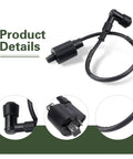 High Performance Ignition Coil Kit For ATVs Dirt Bikes Go Karts Scooters And Quads 50cc To 250cc Engine Power Spark Plug Wire