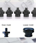 Heavy Duty 20 Piece Round Hole Punch Die Set For Electric Hydraulic Punch Tool with spring steel pieces displayed.