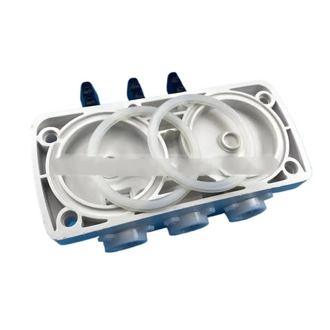 Front Panel Block Spare Part For Commercial Soft Serve Ice Cream Machines Built Tough For Busy Kitchens Heavy Duty Precision Crafted Standard Size Easy Install Fits Various Models High Quality Ice Cream Equipment Replacement Part with seals