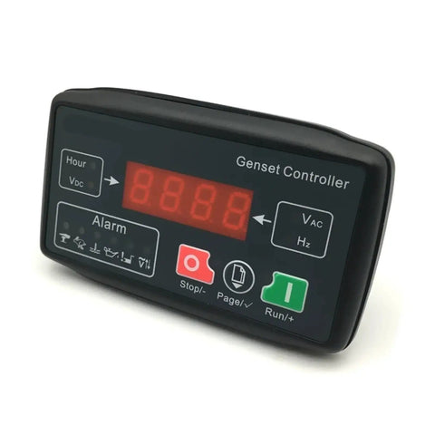 MGC100 Generator Control Panel Module For Genset Accessories No Fuss Plug And Play Process Controller One Color 1 Piece Ready To Install And Operate Today front view