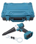 Efficient And Safe Brushless Cordless Rivet Gun 18V Electric Kit With High Capacity Battery For Heavy Duty Fastening Jobs That Hit Hard, case and accessories