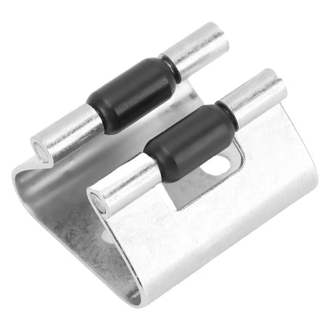 Heavy Duty 316 Stainless Steel Marine Door Stopper With Spring Roller Latch For Boat Yacht RV And Motorhome Keeps Doors Open Securely In Harsh Saltwater Environments, close-up view of stainless steel hinge mechanism.