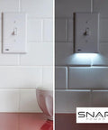 3 Pack SwitchLight LED Night Light For Single Pole Switches With Auto On Off Sensor Adjustable Brightness Switch Plate