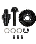 Beefed Up Heavy Duty Bevel Helical Overdrive Gear Set For One To Ten RC Crawlers AR44 Axle Portal Upgrade 8T 24T Parts Displayed