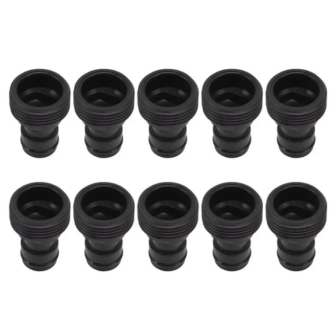 10 Pack G3/4 Plastic Garden Hose Quick Connect Fittings Male Thread Adapters for Power Washers Boats Hose Ends and Nozzles