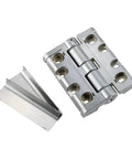 Tough As Nails Zinc Alloy Adjustable Limit Gate Hinge Reinforced With A Thickened Heavy Duty Frame for smooth door swing.