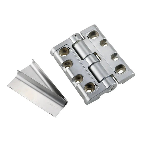 Tough As Nails Zinc Alloy Adjustable Limit Gate Hinge Reinforced With A Thickened Heavy Duty Frame for smooth door swing.