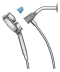 Aromatherapy Shower Combo With Dual Showerheads Handheld And Rain Shower INLY Capsule Technology Chrome Finish