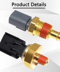 2 Pack Engine Oil Pressure Sensor Sender Switch And Coolant Temperature Sensor For Chrysler Aspen Pacifica Jeep Grand Cherokee Dodge