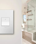 Adorne 15 Amp Paddle Switch 1 Or 3 Way With Matching Wall Plate White Finish For Simple Home Lighting Upgrade Pack Of 12