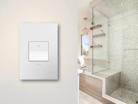 Adorne 15 Amp Paddle Switch 1 Or 3 Way With Matching Wall Plate White Finish For Simple Home Lighting Upgrade Pack Of 12
