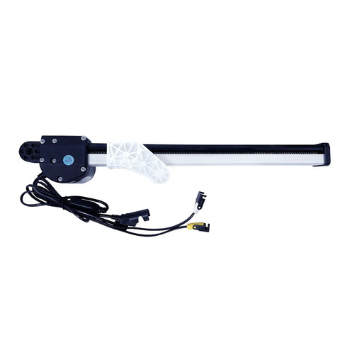 Rock Solid Linear Actuator Replacement For Power Recliner Lift Chairs Smooth Operator Motor KDPT007-156 Model with wiring and handle.