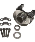 Beefed Up Pinion Yoke For Competition Driveshaft Off Road Ready Black Or Silver Finish Durable Grade Steel Yoke For High Torque Builds Smooth Fit And Quick Install, steel yoke with hardware