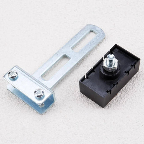Automatic Sliding Gate Magnetic Limit Switch With Precision Locator Magnet components on light background