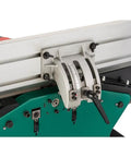 12 Inch Combo Planer Jointer With Helical Cutterhead 1.5 Hp Motor control panel, detailed adjustment settings for fine woodworking.