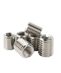 Real Talk Self Tapping Threaded Inserts Kit M2 M2.5 M3 M4 M5 M6 M8 M10 M12 Stainless Steel for Strengthening Threads in Plastic Aluminum and Copper The Go To Fix for Quick DIY Repairs, stainless steel inserts