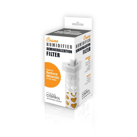 Demineralization Filter Cartridge For Teardrop Humidifiers That Kicks White Dust To The Curb And Keeps Water Clean Universal Replacement Humidifier Filter For Cool Mist Devices Pack Of 1 in retail packaging.