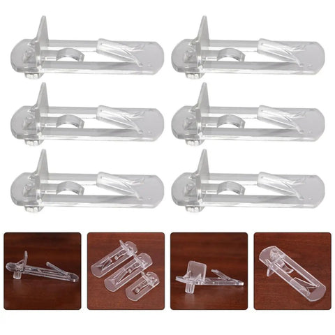 30 Pack Plastic Shelf Support Pegs for Cabinets and Shelves No Fuss Quick Install Fits Glass and Wood Boards