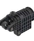 Heavy Duty Bt40 Tool Holder Pot Built Like A Tank For Rock Solid Stability And Zero Drama Vibration Control In High Speed Cnc Milling With Magazine Pockets, black alloy steel tool holder with detailed ridges.