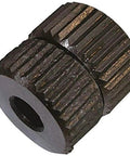 Beefy Straight Knurling Wheel Pair, Medium Pitch High Speed Steel, Three Quarters Inch Outer Diameter, Three Eighths Inch Width