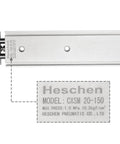 Dual Aluminum Air Cylinder CXSM 20mm 150mm With Guide Rod Plate, double rod pneumatic slide for precise linear motion
