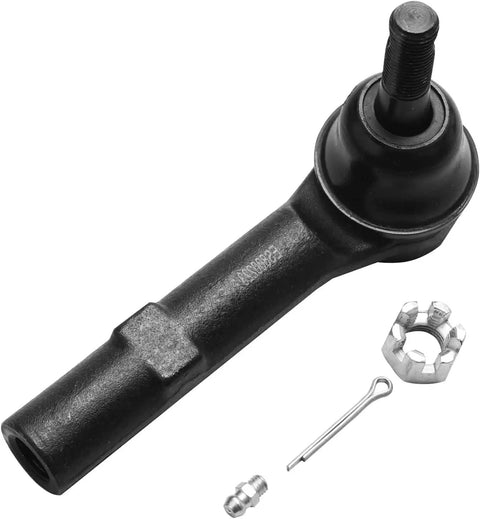 Front 6 Piece Tie Rods Kit For 2007 2013 Chevy Silverado 1500 Built Tough For Better Steering Tight Handling And Stable Alignment Durable Front End Upgrade outer tie rod end with castle nut and cotter pin