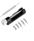 Watch Band Link Removal Kit With Pin Remover And Double Ended Punches For Sizing Straps Hammer Tools For Easy Bracelet Adjustment