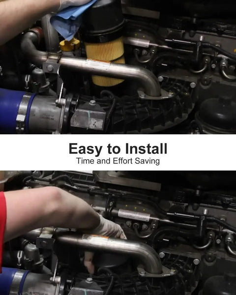 Installing Oil Filter 6 Pack Fits Freightliner Cascadia 114SD 122SD And Western Star 4700SB 4700SF 4900FA 2009 To 2020