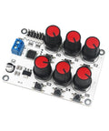 Six Channel Servo Tester And Motor Controller For RC Cars Planes And Robots With Centering Tool Over Current Protection