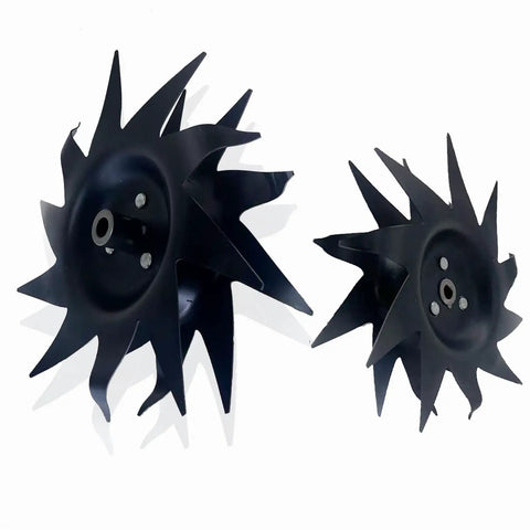 Heavy Duty Power Tiller Tines And Right Hand Tine Wheel Assembly Replacement 1622 OEM Fits 7222 7225 7260 7261 7262