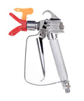 Airless Paint Spray Gun High Pressure 3600 PSI With Reversible 517 Tip Swivel Joint Pro Grade One Quarter Inch Inlet