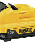 12V Max Battery 3.0Ah With Fuel Gauge And 3 LED Charge Indicator for tools, compatible with DCB chargers, yellow lithium-ion
