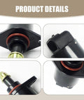 High Grade Car Idle Speed Control Valve Throttle Stepper Motor For Dead Serious Engine Stability Direct Oem 9038010526 top and side view showing details of the valve design and connectors.